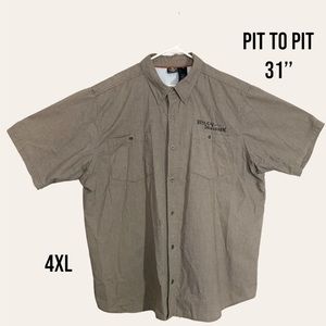 HARLEY-DAVIDSON Performance Mens grey/beige shirt